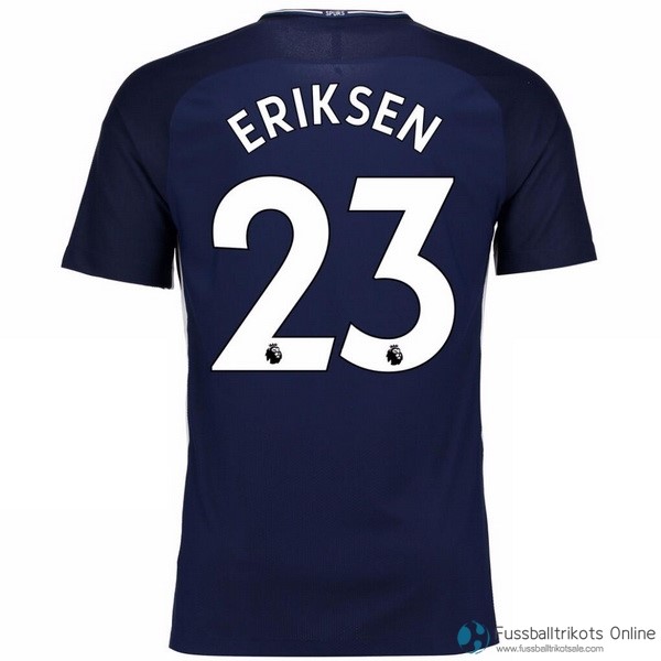 Tottenham Hotspur Trikot Auswarts Eriksen 2017-18 Fussballtrikots Günstig
